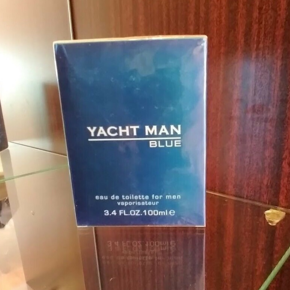 Yacht Man Blue Eau de Toilette for Man 3.4 FL. OZ